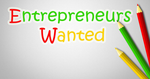 Entrepreneurs Wanted Concept